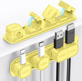6 Pack Magnetic Cable Clips, Laitver Cord Organizer Holder Strong Adhesive Desk by Unknown