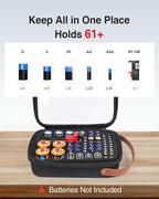 Luxtude Battery Organizer Storage Case - Image 3