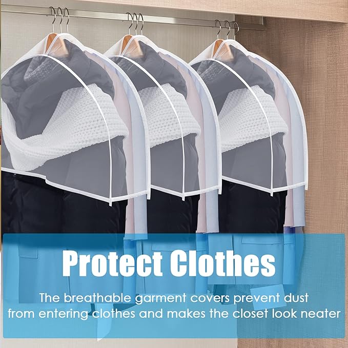 Patelai 8 Pcs 4" Gusseted Plastic Shoulder Covers - Image 6