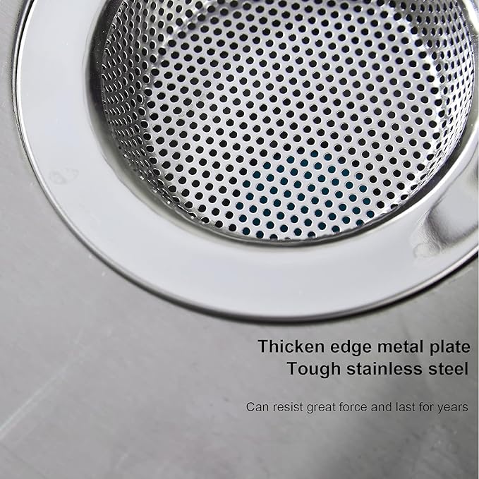 LASSHSWA Kitchen Sink Strainer Stainless Steel, Kitchen Sink Drain - Image 4