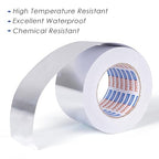 ADHES Premium Aluminum Foil Tape, 3 Inch x 164 Feet, Heat Proof Tape Withstand - Image 2