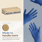 SUP Powder-Free Nitrile Exam Gloves - Image 4