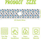 Sink Splash Guard Faucet Mat Watercolor Butterflies Absorbent Fast Drying Mat - Image 2