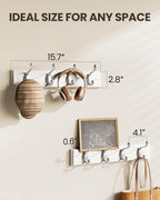 AMADA HOMEFURNISHING Coat Rack Wall Mount 2 Pack, Coat Hooks Wall Hooks Coat - Image 4