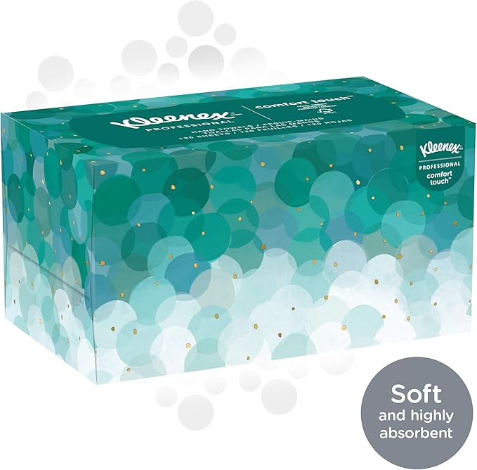 Kimberly Clark 11268 Kleenex Hand Towels Premium Ultra Soft, Pop-Up Box - Image 4