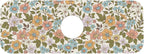 Faucet Draining Mat For Kitchen Sink, Colorful Flowers Floral Diatom Mud - Image 8