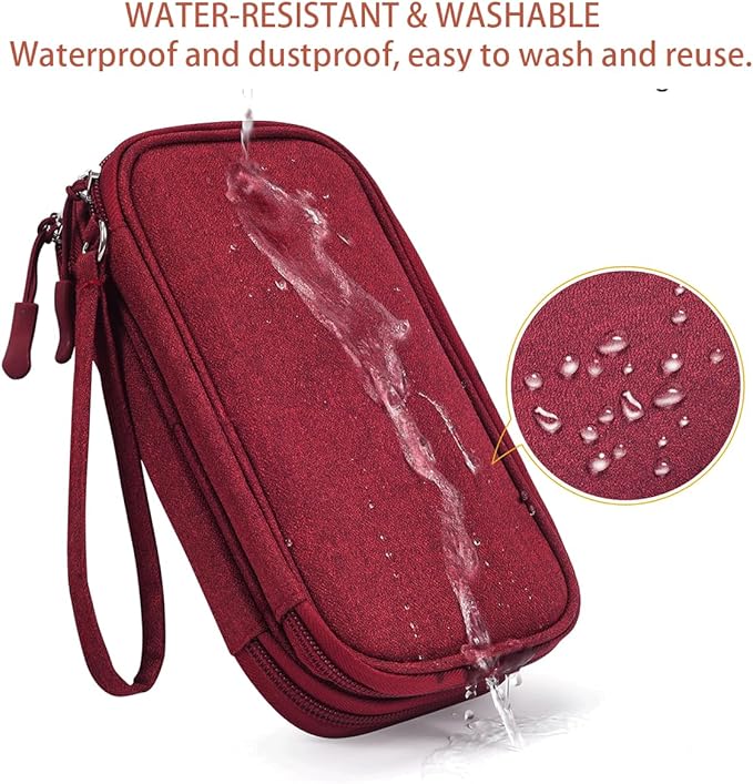 Electronic Organizer Travel Cable Accessories Bag, Case - Image 4