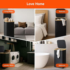 26 Gall/100L Foldable Laundry Hamper - Image 7
