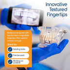 Inspire Cobalt Blue Nitrile Disposable Gloves | 4.5 Nitrile Safety Medical Exam - Image 6