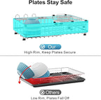GSlife Large Capacity Expandable Dish Drying Rack - Image 9