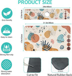 Dish Drying Mat for Kitchen Counter Matt, Super Absorbent Non-slip Rubber Backed - Image 2