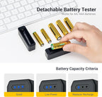 KIWIFOTOS 58 Slots AA AAA Battery Case Holder - Image 3