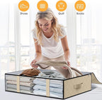 StorageRight Under Bed Storage Bins, Breathable Organizer - Image 7