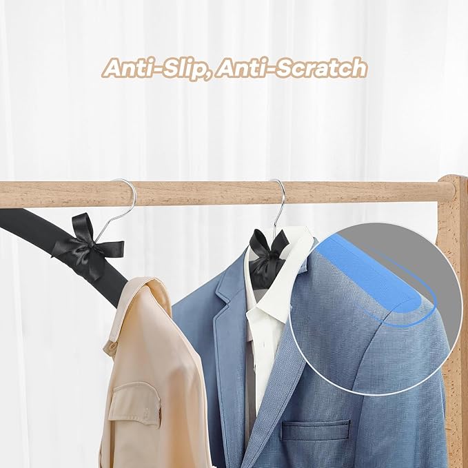 Elegant Padded Hangers for Women Clothing - Image 2