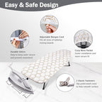 SheeChung Small Ironing Board Cover and Pad 12"x32", Tabletop Ironing Board - Image 3