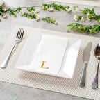 Luxenap 15.8 X 7.9 Inch Linen-Feel Guest Towels, 50 Lettered Hand Towels - Image 4