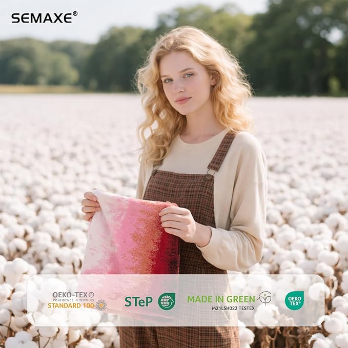 SEMAXE 12 Pack Hand Towels for Bathroom, 100% Cotton Towels - Image 4