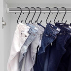 18 Pack Large S Hooks for Hanging, 4-1/2 inch Heavy Duty Rust-Free Closet S Hook - Image 3