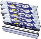 5-Pack Heavy Duty Grilling Aluminum Foil ， Baking Foil Paper, Sheets by Unknown