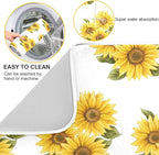 Absorbent Dish Drying Mat for Kitchen Counter - Image 2