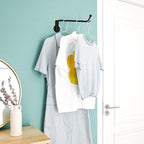Mkono Wall Mounted Drying Rack Laundry Clothes Hanger - Image 2