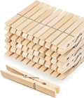 Clothes Pins Wooden Clothespins, Heavy Duty Outdoor Large Pegs 3.55 Inch 50 Pack by SFSOONEAT