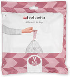 Brabantia PerfectFit Trash Bags Thick Plastic Trash Can Liners by BrabantiaUSA