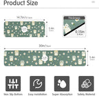 Kitchen Sink Splash Guard 2 PCS 30 Inch Sink Faucet Mat Splash Guard - Image 2