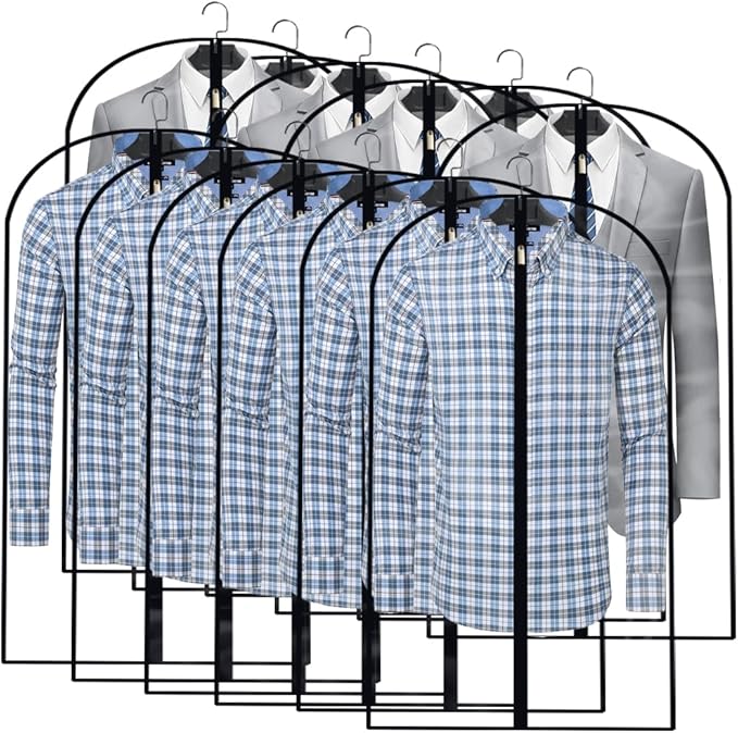Garment Bags for Hanging Clothes Suit Cover Travel Garment Bag for Closet by HomeClean