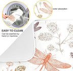 Dragonfly Botanical Plant Dish Drying Mat - Image 2