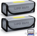 2PCS Lipo Battery Safe Bag, Fireproof Protection, Explosion-Proof, Battery by YeaHapiday