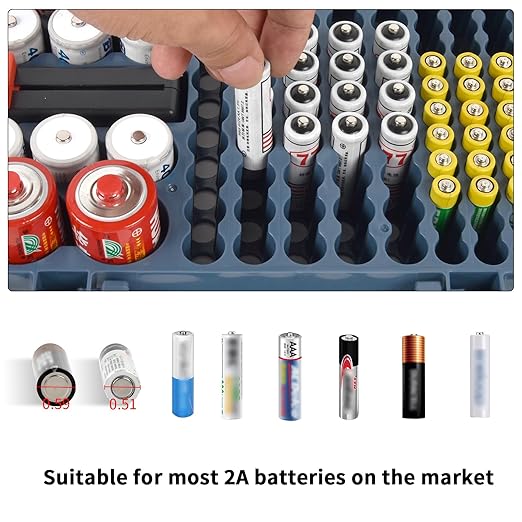 Battery Organizer Storage Case - Image 2