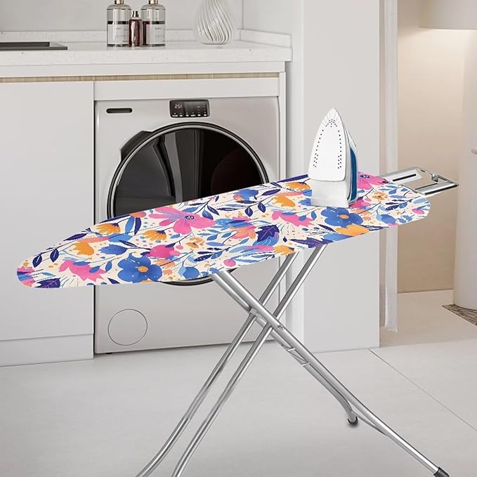 Cartoon Flower Field Easy Installation 15x54 Ironing Board Cover, Minimalist - Image 2