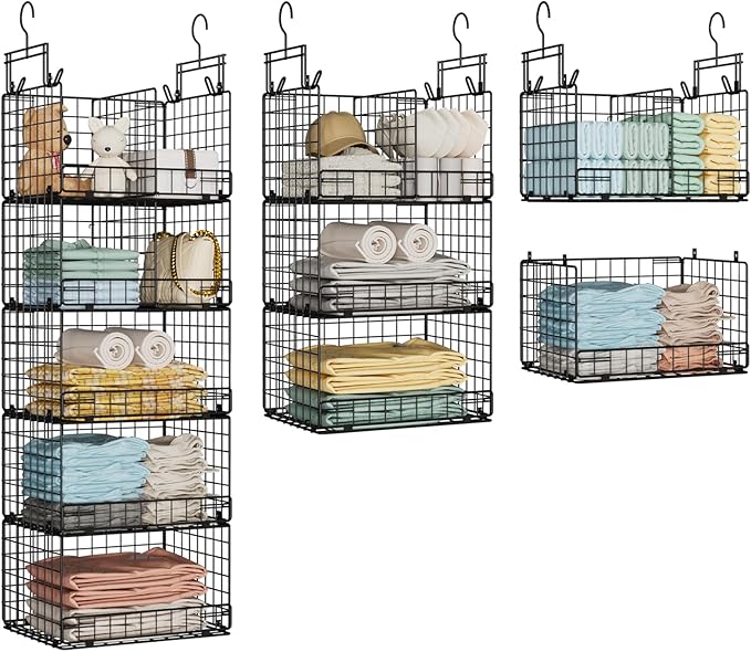 5 Tier Hanging Closet Organizer by VyGrow