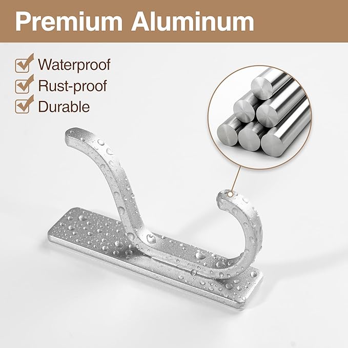 pickpiff Adhesive Wall Coat Hooks - Image 2