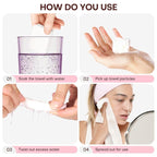 Disposable Face Towel 20 Count Compressed Towel Tablets 12×9 Inch Washcloths - Image 5