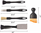 5PCS Car Detailing Brush Set - Image 2