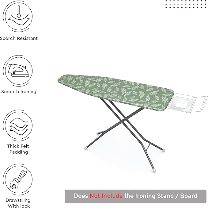 Encasa XO Ironing Board Cover and Pad 42"x14" - Image 3
