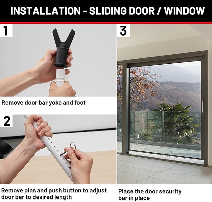 Door Security Bar - Image 7