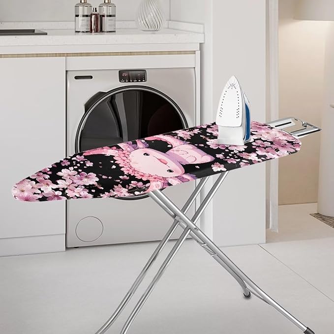 Sprowallow Axolotl Cherry Blossom Ironing Board Cover and Pad - Image 2