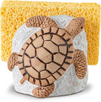 Turtle Kitchen Sponge Holder for Kitchen Sink Ceramic Kitchen Sink Sponge by dgudgu