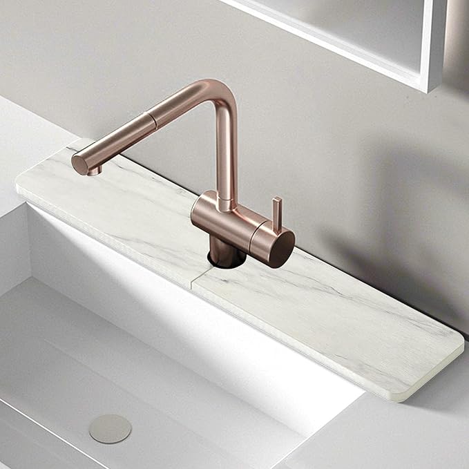 Stargaz Faucet Mat For Kitchen Sink，Sink stone quick dry around faucet by Unknown