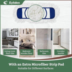 Eyliden Dust Mop with Reusable Washable Pads - Image 4