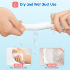 HOMERHYME Facial Towel, Bulk Disposable Biodegradable Ultra-Soft & Lint-Free - Image 3