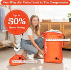 Travel Laundry Bag, Vacuum Compression Dirty Clothes Travel Bag, Waterproof - Image 4