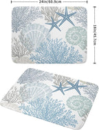 Nautical Coastal Dish Drying Mat - Image 2
