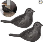 Door Stopper for Floor Decorative Cute Bird Heavy Duty Cast Iron Door Stop by Livfodrm