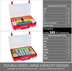 Battery Organizer Storage Holder Box Case - Image 3