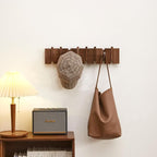 Wood Coat Rack Wall Mount, Coat Hooks Hanger Wall Mounted, Heavy Duty Wall Coat - Image 4