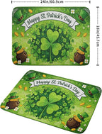 Happy St. Patrick's Day Dish Drying Mat 18 x 24 Inch - Image 2